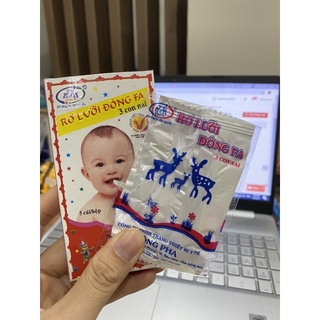 1 HỘP Rơ lưỡi Đông Pha cho bé (1 hộp 5 cái)