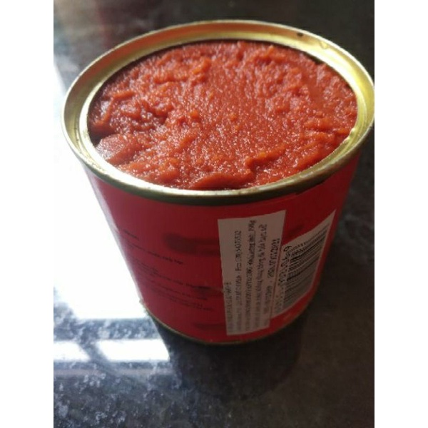 Cà Chua cô đặc đóng hộp HENG lon 198gr Tomato paste làm Mỳ Ý (Spaghetty), pizza, lagu, bò kho, xào thịt, kho cá