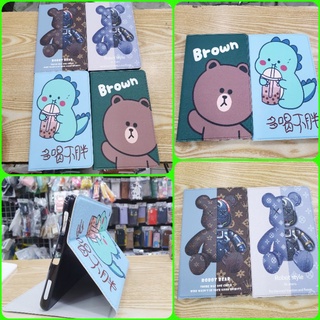 Bao da Samsung Tab A8 2019 T295 dẻo gấu Bearbrick siêu dễ thương chất bao đẹp