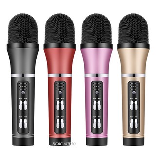 Mic C25 có bluetooth live stream thu âm hát karaoke trên app- cao cấp đa năng giả giọng đầy đủ phụ kiện tai phone
