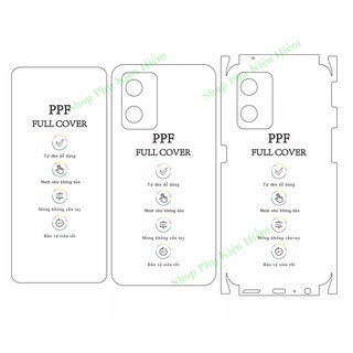 Dán ppf full viền oppo reno 7 5g – tặng dán camera