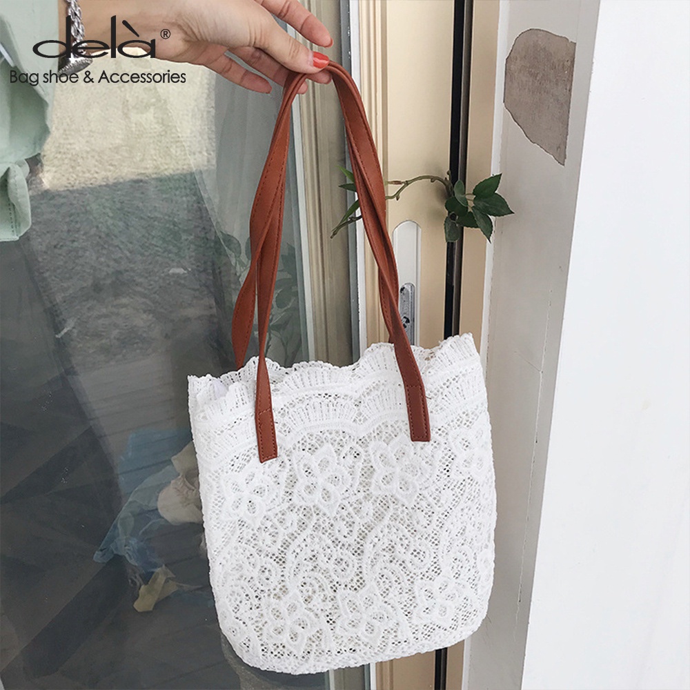 Dela Túi Đeo Vai Mùa Hè 2022 Di Động Tươi Mới Phong Cách Hàn Quốc Cổ Điển