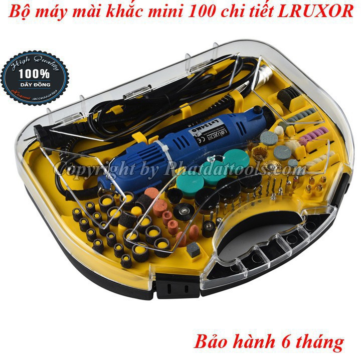 Máy mài khắc mini đa năng LRUXOR bộ gia đình đa năng