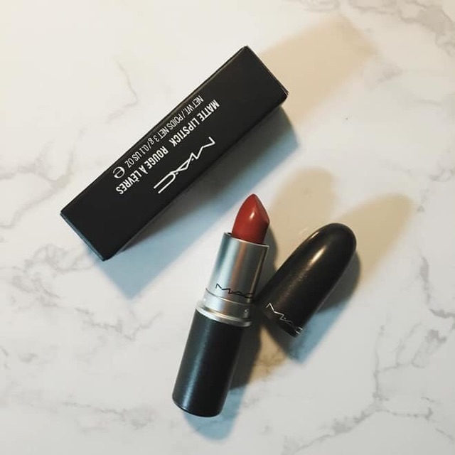 Son MAC CHILI Matte Lipstick màu 602 - Đỏ CHILI