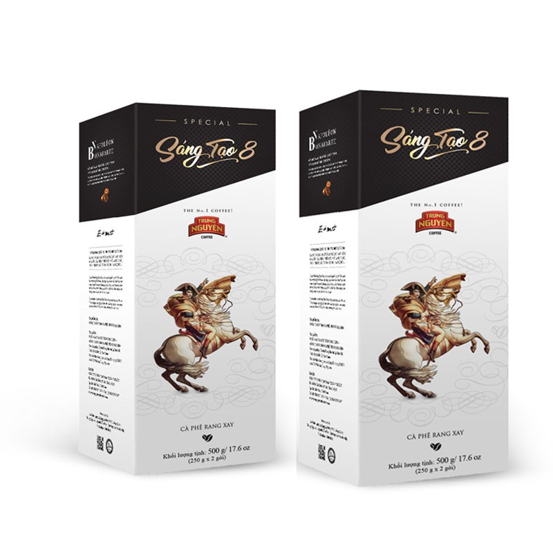 Cà phê rang xay Sáng tạo 8 Trung Nguyên Legend Hộp 250gr