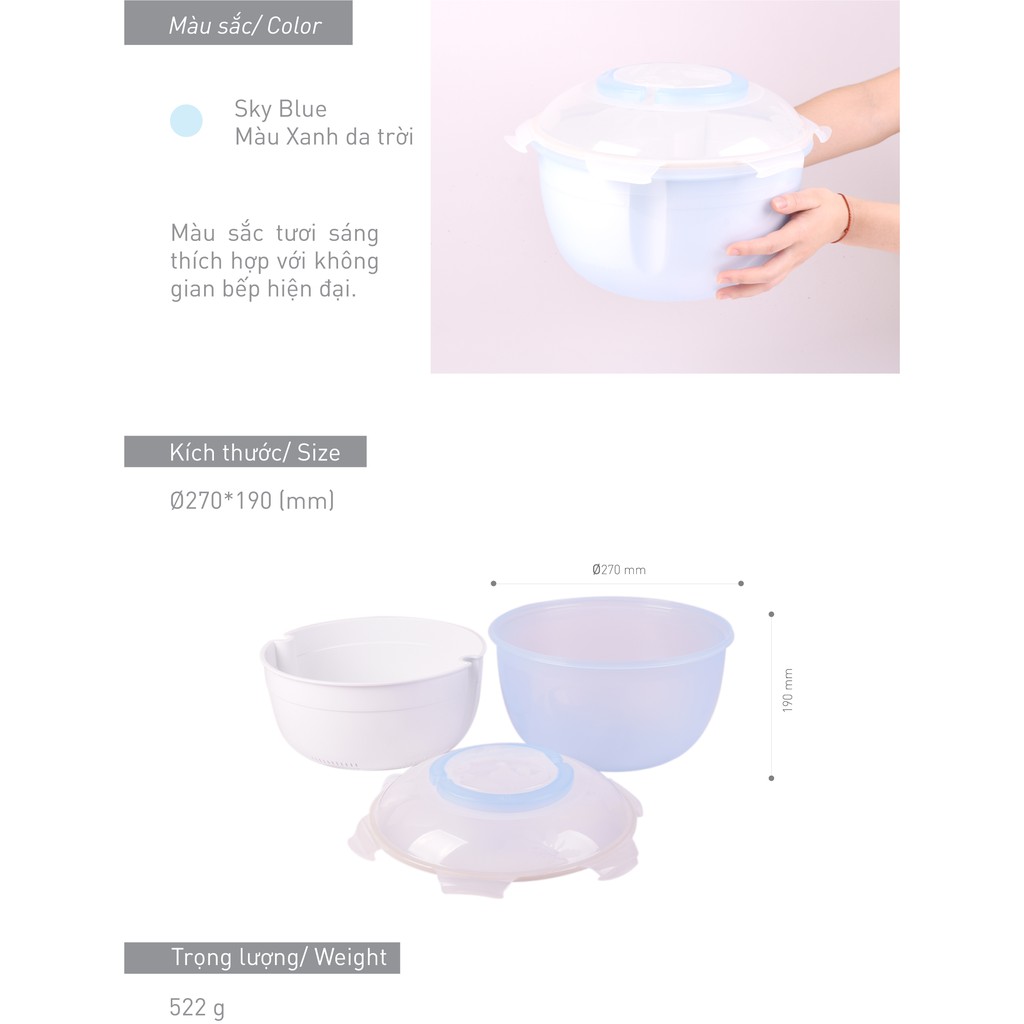 Hộp đựng đồ đa năng Hàn Quốc