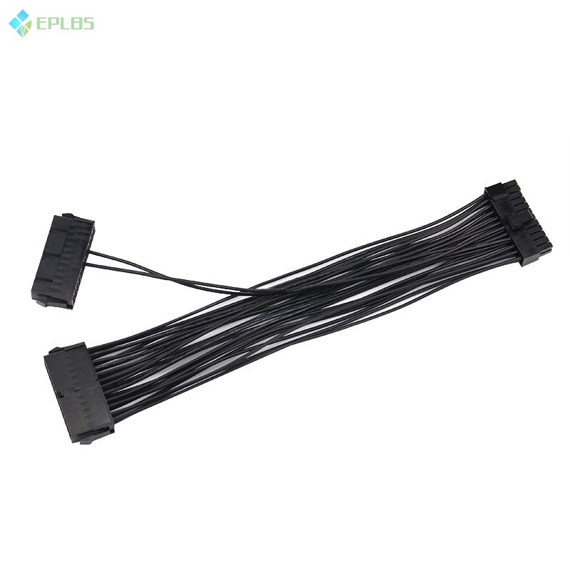 Cáp Kết Nối Eplbs Mới 24pin 20 + 4pin Dual Psu Atx Cho Mining 30cm