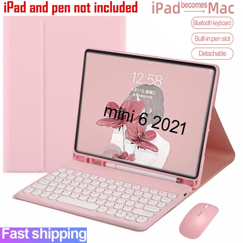 Ốp lưng có bàn phím không dây cho iPad mini 6th gen iPad mini 6 6th Generation