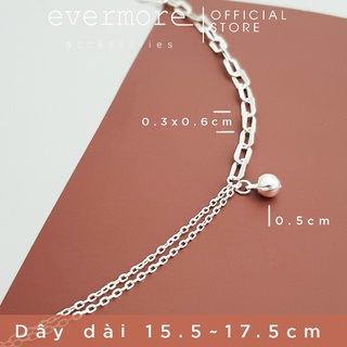 Vòng tay bạc evermore, lắc tay bạc ta bi xích vera cá tính, minimalism - l029
