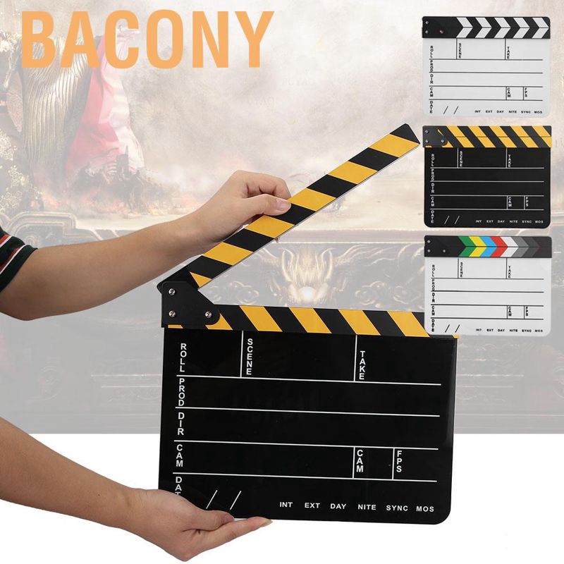 Bảng Clapper Board Dùng Để Quay Phim