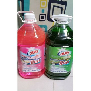 Nước lau sàn okay 2 lít/ 3.8kg/ 5 kg