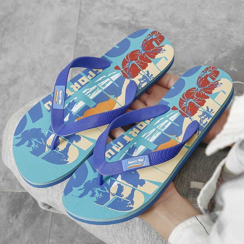 Dép Xỏ Ngón Nhẹ Nhàng Bền Bỉ Thời Trang Đi Biển Cho Nam / sandal / selipar lelaki / sandal lelaki