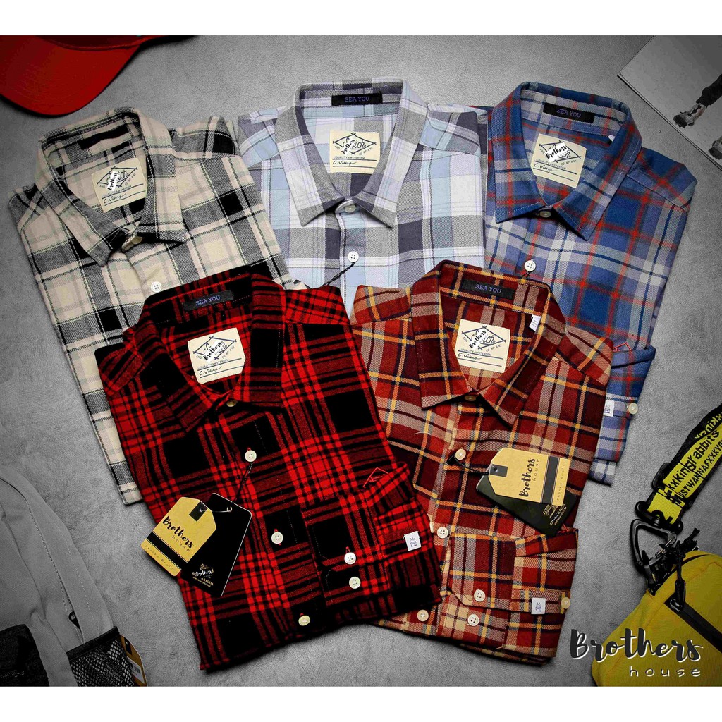 ÁO SƠ MI FLANNEL SCOTCH & SODA CA RÔ
