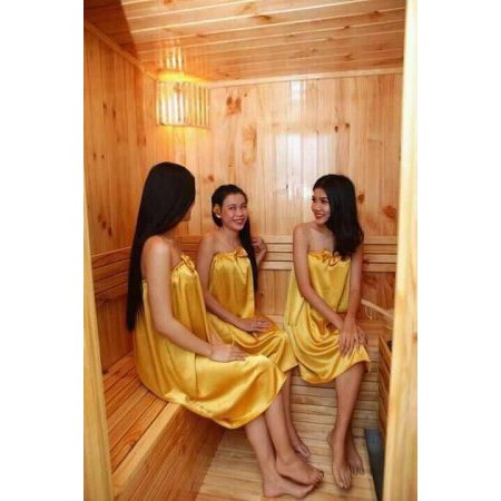 Sản Phẩm Váy Quây Lụa dùng cho Spa Cao Cấp loại 1