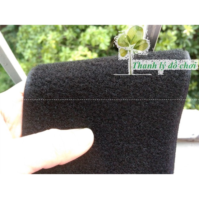 Dính gai khóa nhám KHÔNG KEO bản rộng 10cm