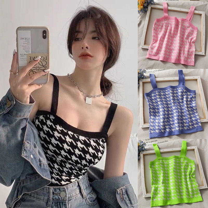 Áo dệt kim sát nách hở lưng thời trang mùa hè quyến rũ cho nữ