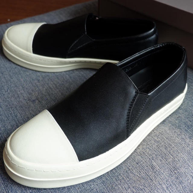 Giày Rick owen Slipon  full box (Ảnh shop tự chụp)