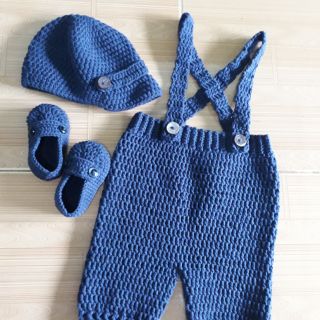 Set yếm len cho bé trai