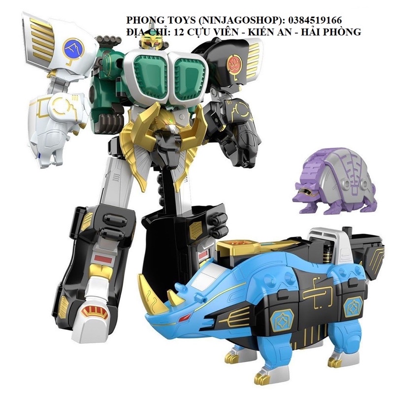 Đồ chơi Siêu nhân GAO MUSCLE - thần thú biến hình ROBOT