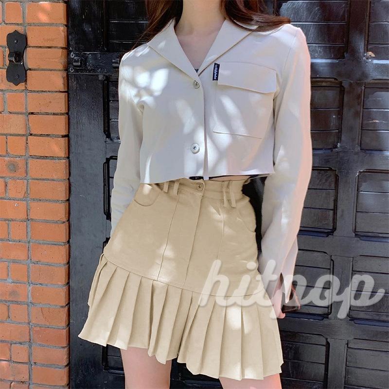 Chân Váy Nữ Lưng Cao Xếp Ly Thời Trang | BigBuy360 - bigbuy360.vn