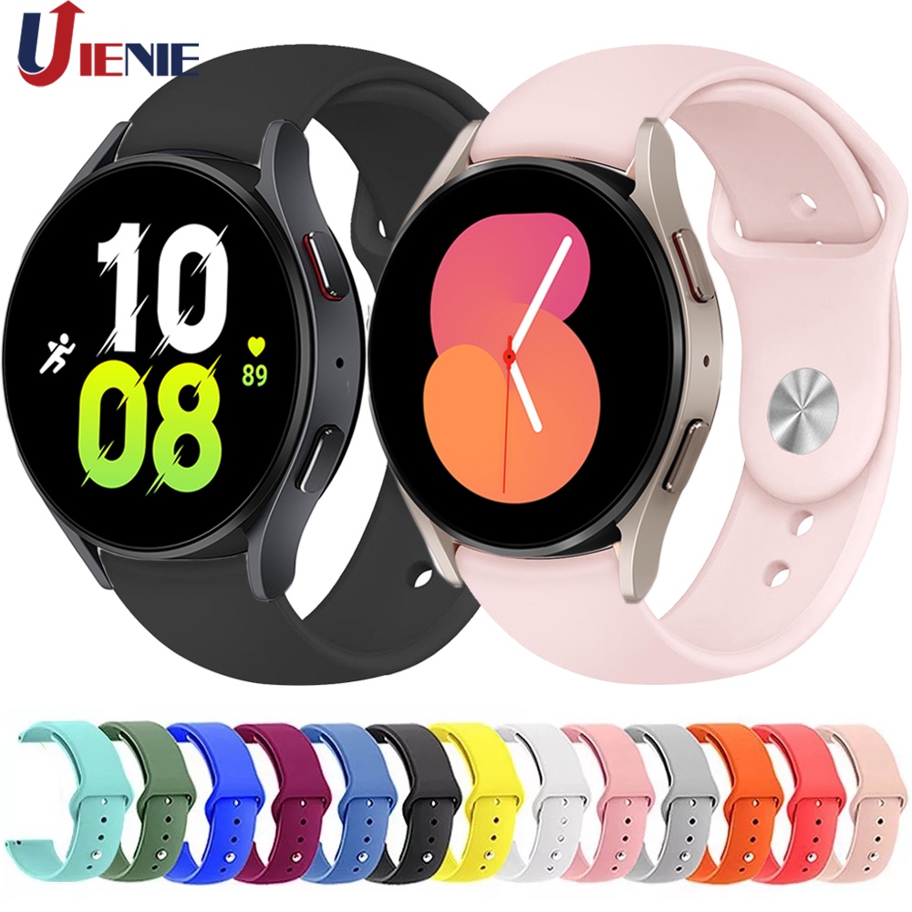 Dây Đeo Silicone 20mm Cho Đồng Hồ Thông Minh Samsung Galaxy Watch 5 4 40 / 44mm Watch5 Pro 45mm Watch4 Classic 42 / 46mm