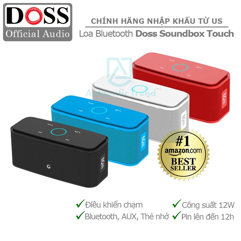 Loa Di Động DOSS Soundbox Touch bluetooth V4.0 Chính Hãng nhập khẩu