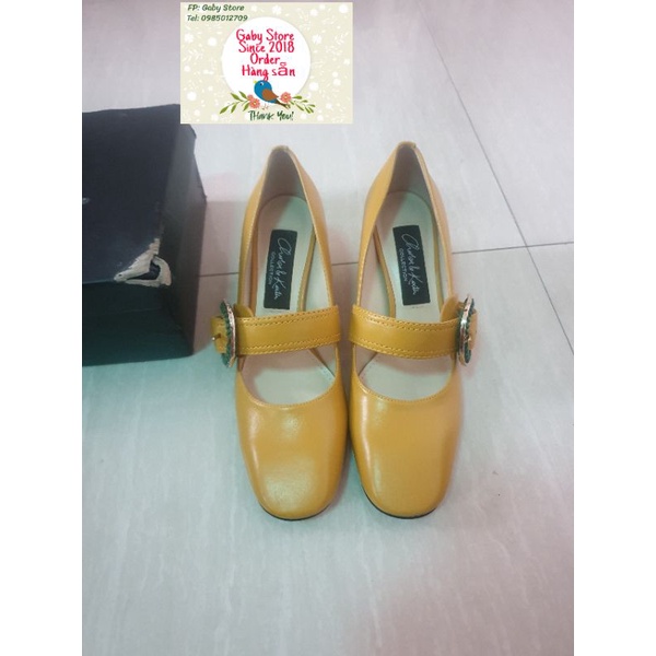 Giày Charles and Keith vàng sz 37, nâu sz 36 hàng auth có box. hàng săn sale