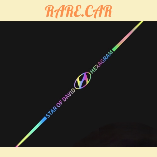 Combo  -Tem Decal Logo Dán Trang Trí Ô tô Laser Phản Quang Cực Đẹp