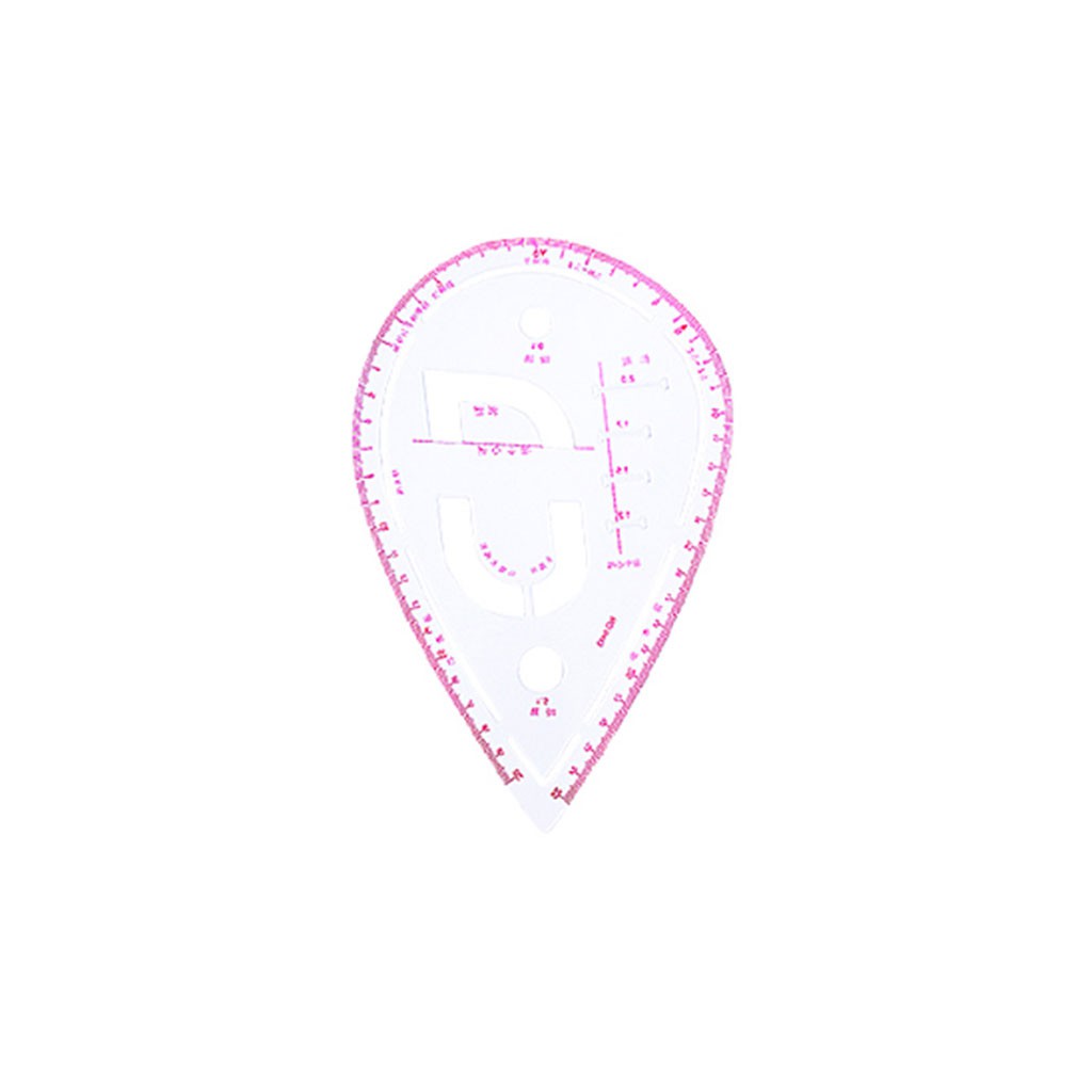 Bộ 6 thước nhựa may đồ tiện dụng