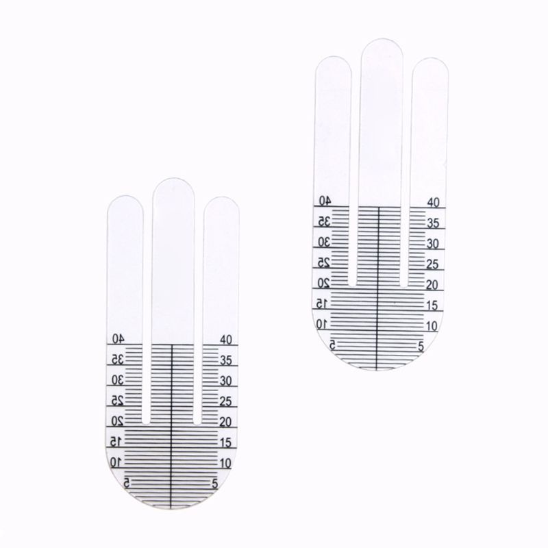 Set 2 Thước Đo Chiều Cao Bằng Nhựa Chuyên Dụng Cho Học Sinh