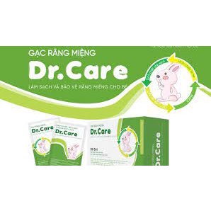 Gạc Rơ Lưỡi Dr.Care - 35 gói / hộp