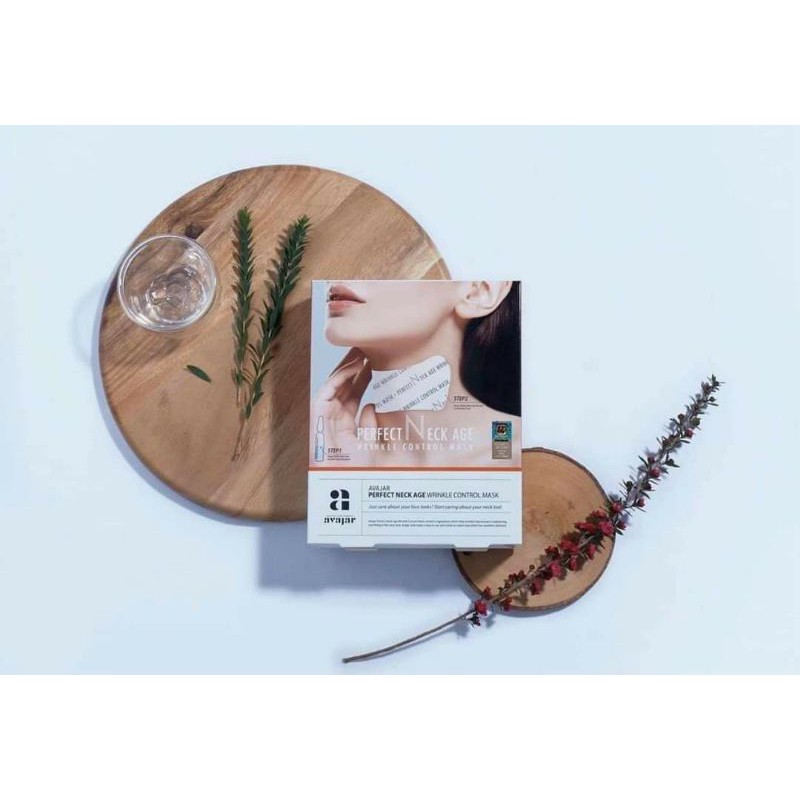 Mặt nạ cổ chống nhăn Avajar Perfect Neck Age Wrinkle Control Mask