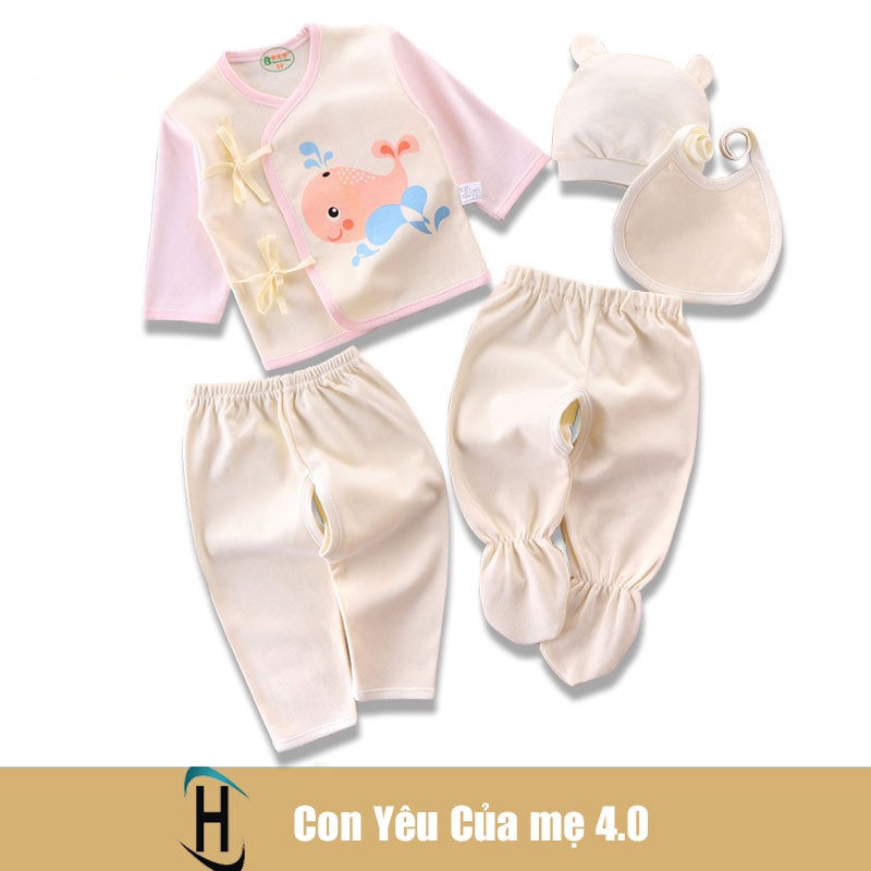 TRỌN GÓI SƠ SINH GIÁ GỐC COTTON - KHÔNG LO THIẾU ĐỒ