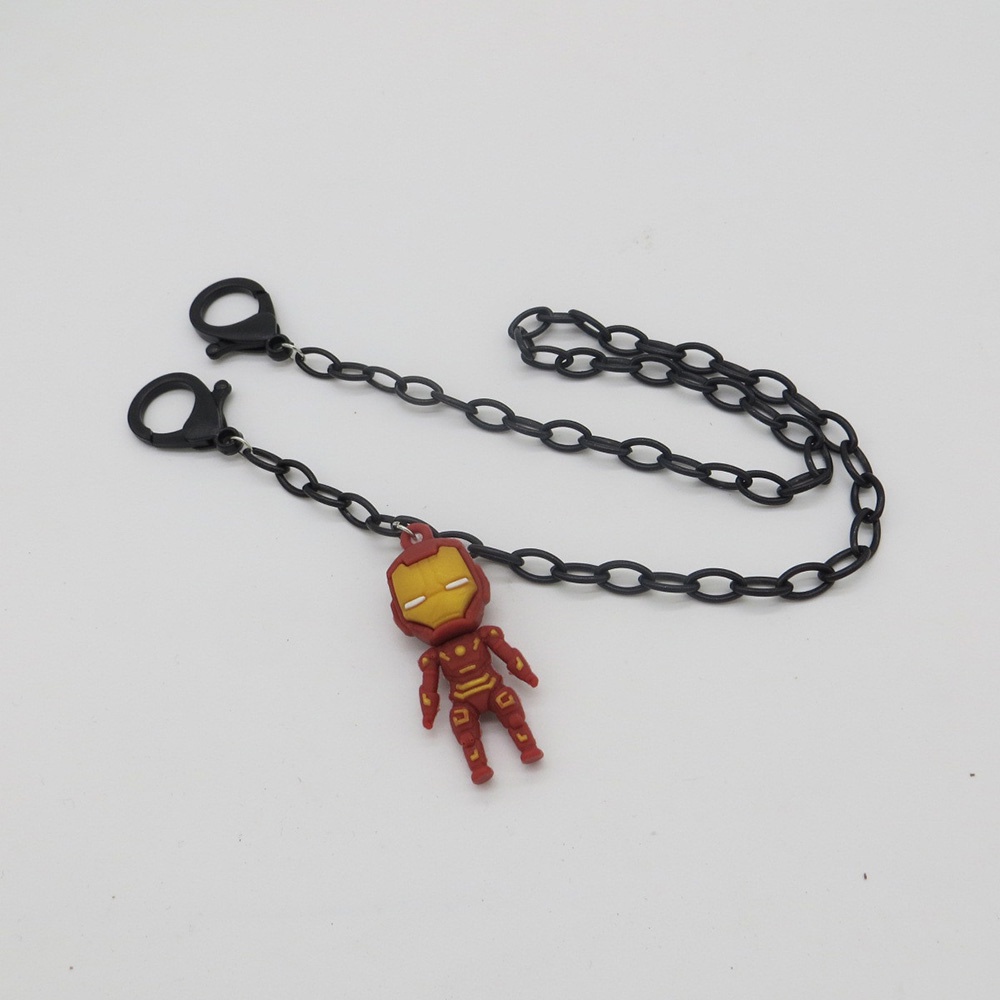 Dây Đeo Khẩu Trang Hình Siêu Anh Hùng Hoạt Hình 58cm Chống Thất Lạc Cho Bé