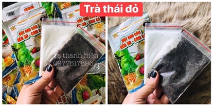 Sét trà thái đỏ 3 món