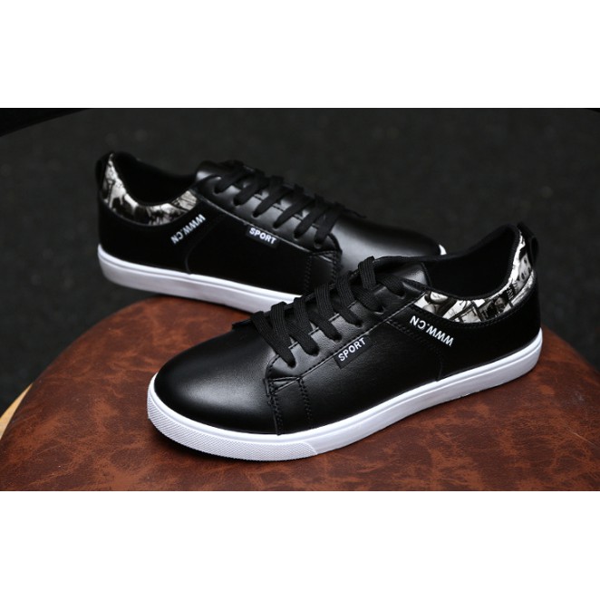 Giày Nam, Giày Thể Thao Da Cao Cấp Thời Trang Trẻ Trung 037 | BigBuy360 - bigbuy360.vn