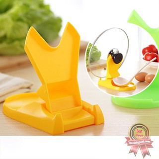 Giá để vung nồi gác muôi thông minh gấp gọn cao cấp tiện lợi bằng nhựa thu gọn được