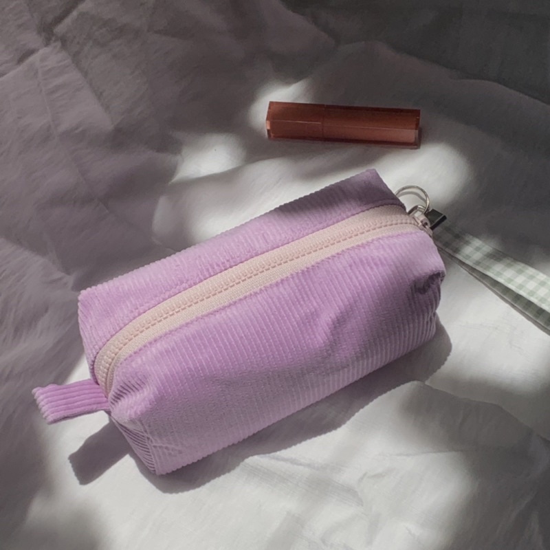 Hộp Bút Nhung Tăm Tím Khoai Môn🍠