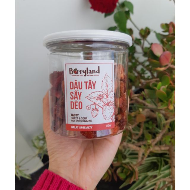 Dâu tây sấy dẻo Berryland 155gr