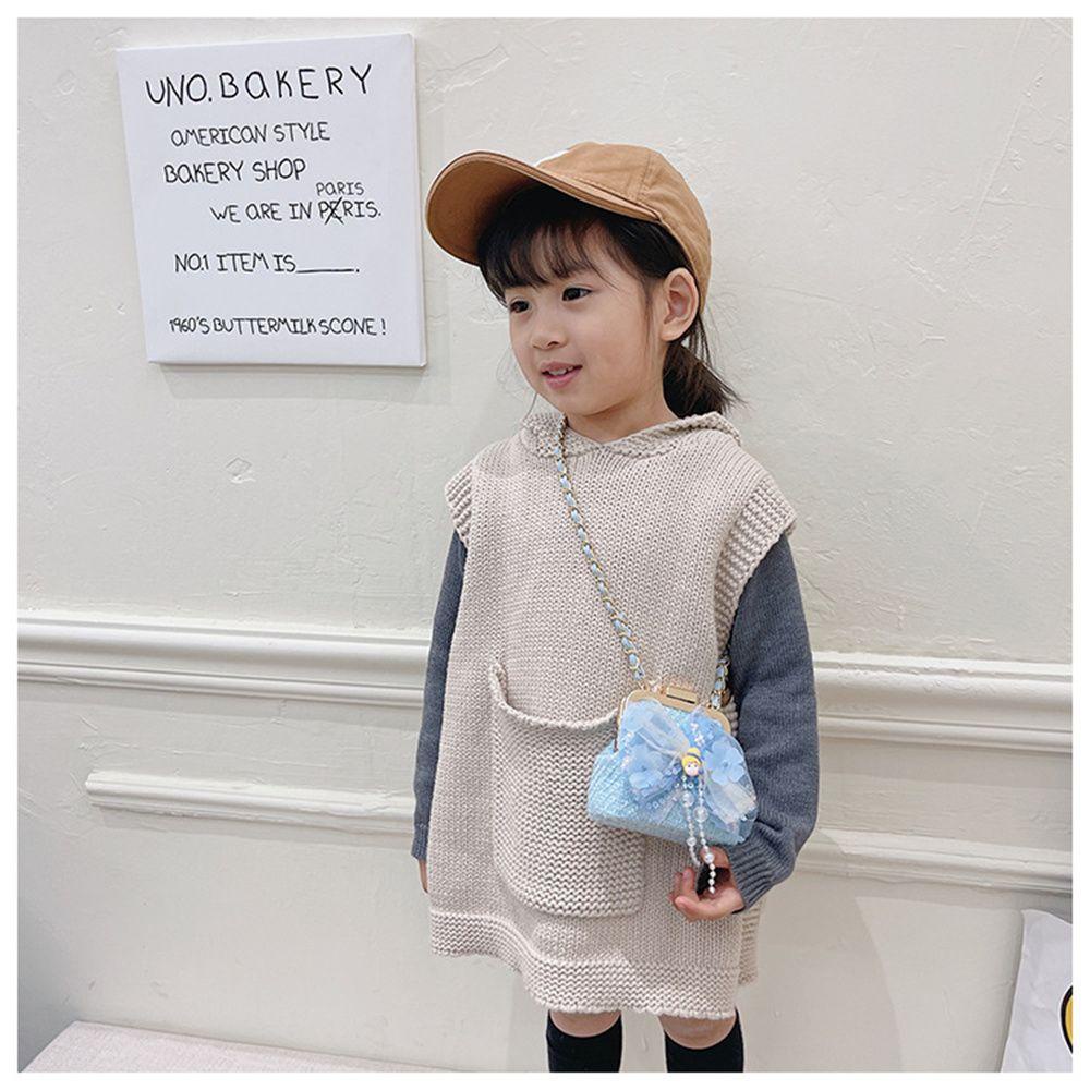 MIHAN1 Hot Crossbody Bag PU Leather Chain Bag Bow Shoulder Bag New Princess Boys Girls Shoulder Bag Coin Purse/Multicolor