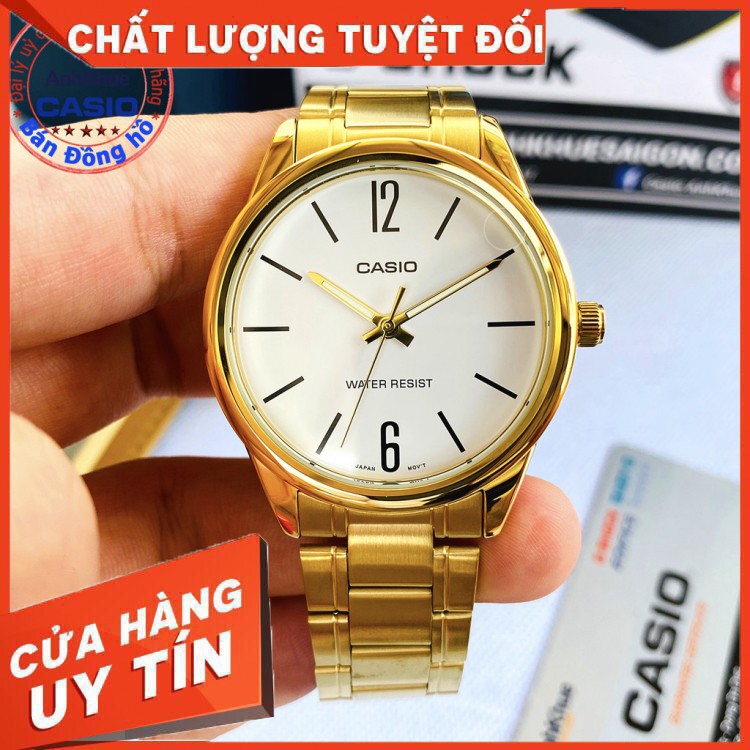 HÀNG CAO CẤP -  Đồng hồ nam Casio MTP-V005 MTP-V005D MTP-V005L MTP-V005GL bảo hành 1 năm chính hãng Anh Khuê  - Hàng Cao