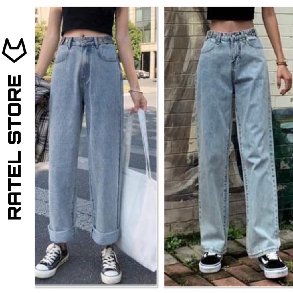 Quần Jean Local Brand Ống Suông Rộng 626 Có Thể Xắn Line (Kèm ảnh thật cuối)