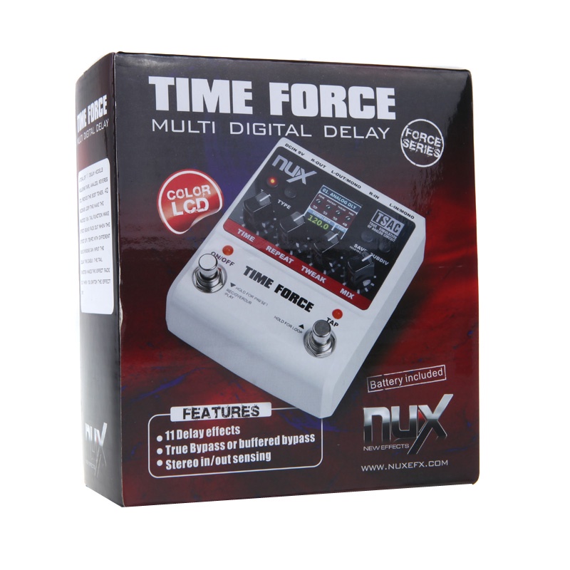 Phơ hiệu ứng cho guitar điện effects pedal NUX time force