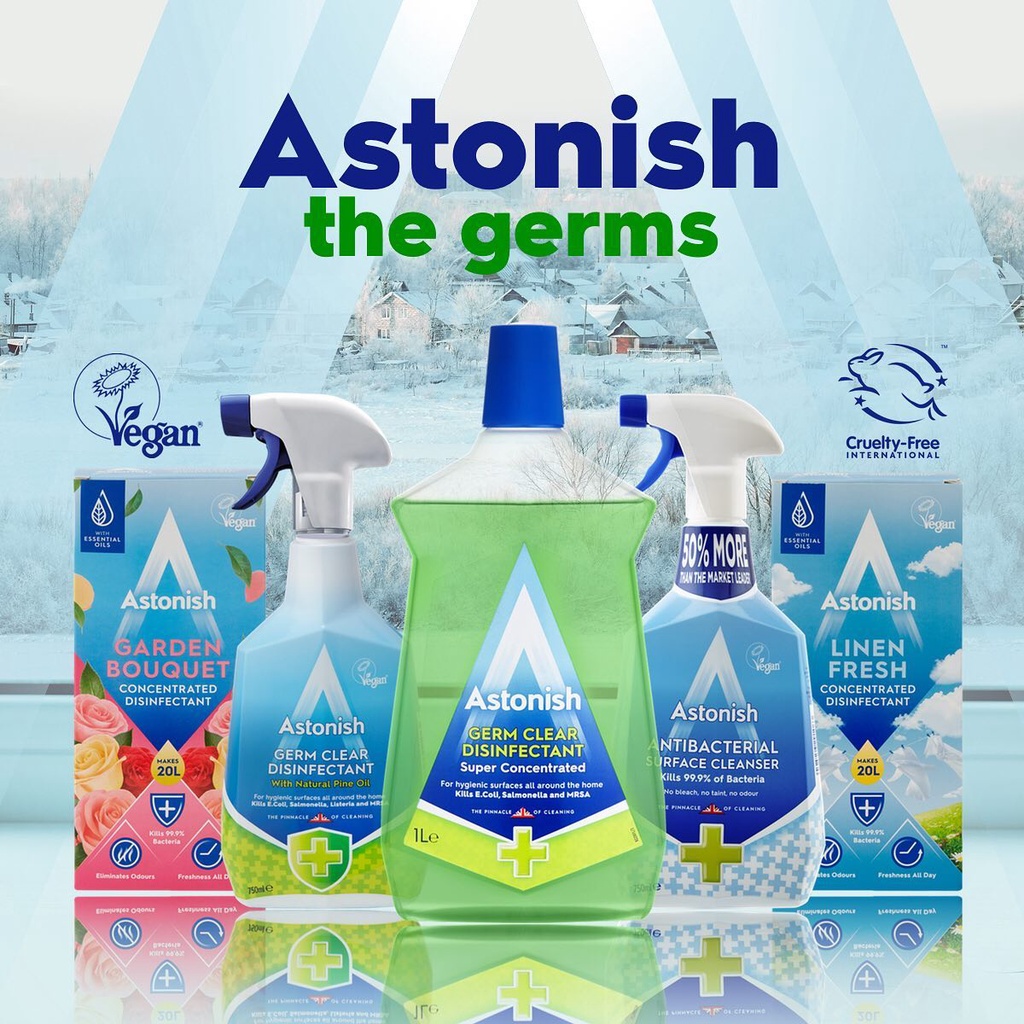 Dung dịch sát khuẩn vệ sinh tủ lạnh Astonish C9228 - 1000ml