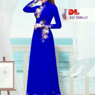 Vải áo dài in 3D bộ