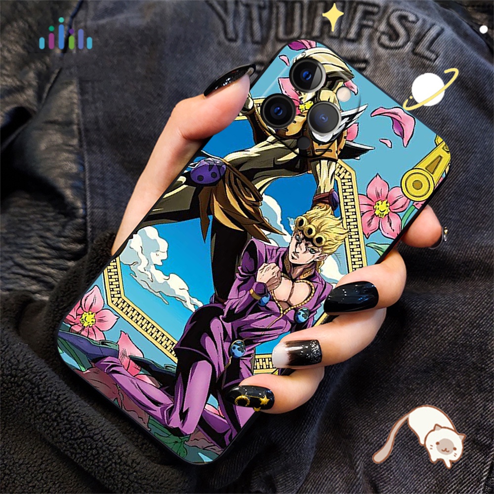 Ốp Điện Thoại tpu Dẻo Họa Tiết Hoạt Hình jojo bizarre adventure Cho iphone 7 8 7 + 8 + 6 + 6s + xr xs max 5 5s 47w