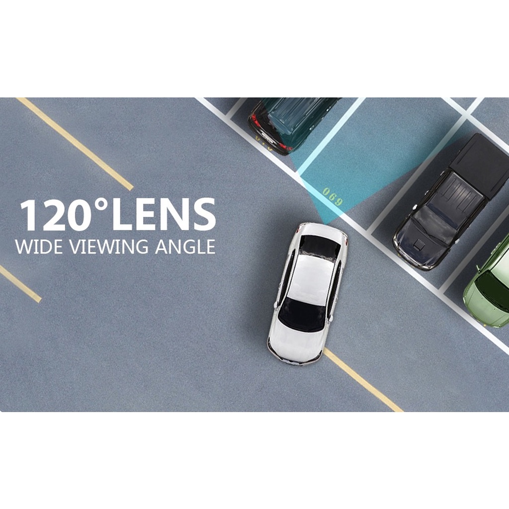 Camera Lùi Xe 4 Thấu Kính HD Thông Dụng Cho Xe Hơi