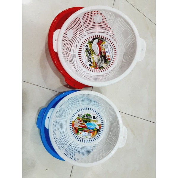 Bộ Thau Rổ 2trong 1 Bền Đẹp .