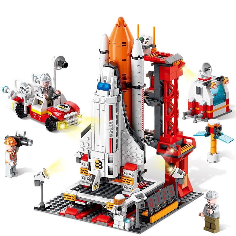 Bộ Đồ Chơi Lego Lắp Ráp Tàu Vũ Trụ 807pcs