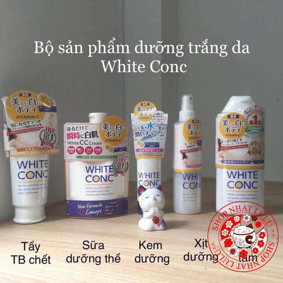 Sữa Tắm Trắng Da White Con C Nhật Bản 360ml